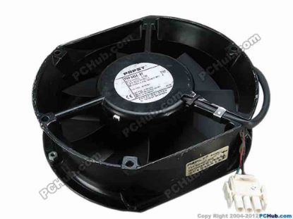 67511 ebm-papst TYP 6424 9T Server - Round Fan TYP64249T, dia172x150x51, w200x3x3, 27V 17W ebm-papst TYP 6424 9T Server - Round Fan