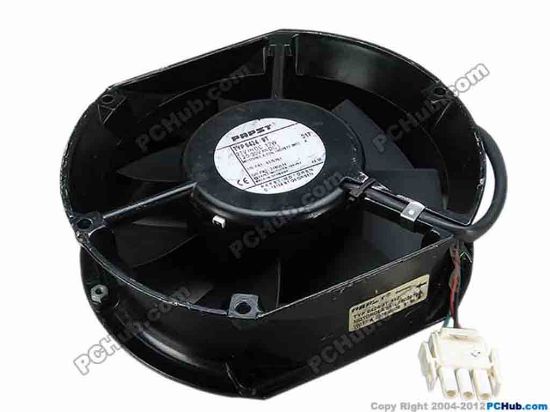 67511 ebm-papst TYP 6424 9T Server - Round Fan TYP64249T, dia172x150x51, w200x3x3, 27V 17W ebm-papst TYP 6424 9T Server - Round Fan