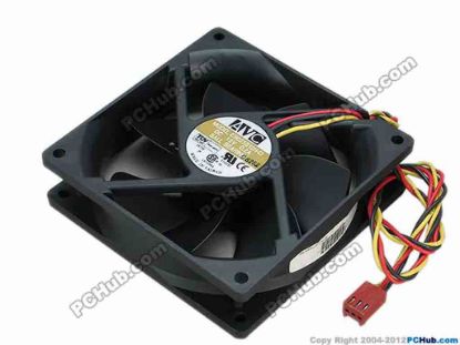 67781 AVC E9025B12H-I3 Server - Square Fan FRU P/N:02K2860, sq92x92x25, w345x3x3, 12V 0.2A AVC E9025B12H-I3 Server - Square Fan 