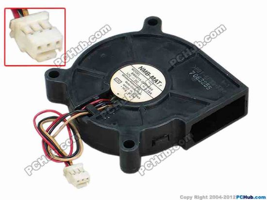 67816 NMB-MAT / Minebea BM6015-04W-B59 Server - Blower Fan L0C, bw60x60x15, w115x3x3, 12V 0.29A NMB-MAT / Minebea BM6015-04W-B59 Server - Blower Fan 