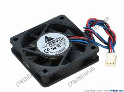 67881 Delta Electronics AFB0612LB Server - Square Fan -F00, sq60x60x15, w300x3x3, 12V 0.10A Delta Electronics AFB0612LB Server - Square Fan 