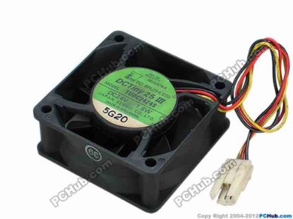 67918 Japan Servo TUDC24Z4S Server - Square Fan sq60x60x25, w190x3x3, 12V 1.8W Japan Servo TUDC24Z4S Server - Square Fan 