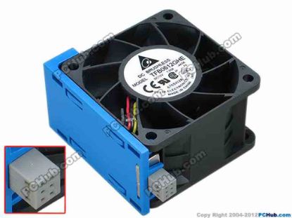 68110 Delta Electronics TFB0612GHE Server - Square Fan -4A58, sq65x64x38, 6Pin, 12V 1.68A Delta Electronics TFB0612GHE Server - Square Fan 