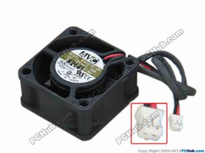 68233 AVC B4020B12M Server - Square Fan sq40x40x20, w195x2x2, 12V 0.13A AVC B4020B12M Server - Square Fan 