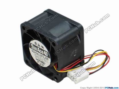 68314 Sanyo Denki 9GV0412P3J08 Server - Square Fan CC848779413-02-R, sq40x40x28, w80x4x4, 12V 0.60A Sanyo Denki 9GV0412P3J08 Server - Square Fan 