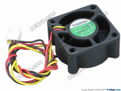 68326 SUNON KD1204PKB1 Server - Square Fan TM, sq40x40x20, w300x3x3, 12V 1.1W SUNON KD1204PKB1 Server - Square Fan 