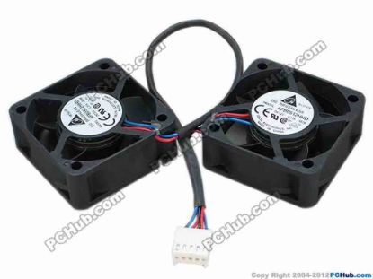 68348 Delta Electronics AFB0512HHD Server - Square Fan -5E06, sq50x50x20, 12V 0.21A, With 2 Fan For 5-Pin Delta Electronics AFB0512HHD Server - Square Fan 