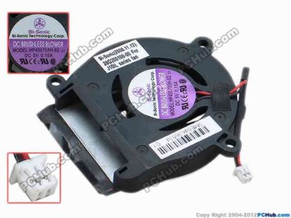69040 Bi-Sonic HP450705H-02 Cooling Fan  s45x44x8, w45x2x2, 0.15A, Bare Fan Bi-Sonic HP450705H-02 Cooling Fan  