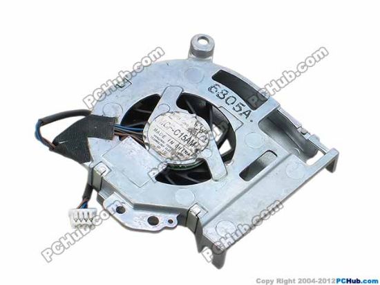 69050 Toshiba MCF-C15AM05 Cooling Fan  s55x54x8, w60x4x4, 0.3A, Bare Fan Toshiba MCF-C15AM05 Cooling Fan  