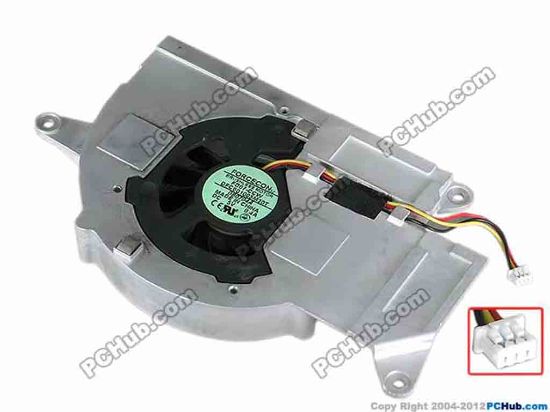 69074 Forcecon DFC601005M30T Cooling Fan  FD07-CCW, w80x3x3, 0.4A Forcecon DFC601005M30T Cooling Fan  