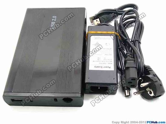 69437 UPH USB USB 2.0 HDD & Optical Caddy 3.5" HDD Box IDE, Black UPH USB USB 2.0 HDD & Optical Caddy <p><strong>Material:</strong></p>
<ul>
    <li>Aluminum Magnesium alloy material serves as heat sink to cool hard disk </li>
    <li>Suitable for all 3.5&quot; IDE hard disk </li>
</ul>
<p><strong>&nbsp;</strong></p>
<p><strong>Features:</strong></p>
<ul>
    <li>Fully Compliant with both USB2.0 and USB1.1 Interface </li>
    <li>Maximum support capacity: 2 TB </li>
    <li>Plug and Play for Win ME / 2000 / XP / Win 7 / Win Vista 32/64 </li>
    <li>Mac OS8.6 and above Compliant </li>
    <li>Windows 98 needs driver </li>
    <li>High speed data transfer up to 480Mbps </li>
    <li>High quality external power adapter </li>
    <li>Power switch for safety and convenience </li>
    <li>Easy to data backup and exchange . </li>
</ul>