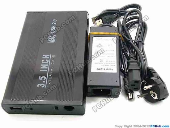 69439 UPH USB USB 2.0 HDD & Optical Caddy 3.5" HDD Box SATA, Black UPH USB USB 2.0 HDD & Optical Caddy <span id="ctl00_ContentPlaceHolder1_ItemDesc1_lblItemDescription"><strong>Material:</strong>
<ul>    
<li>Aluminum Magnesium alloy material serves as heat sink to cool hard disk </li>    
<li>Suitable for all 3.5&quot;&nbsp;SATA hard disk </li></ul>
<p><strong>&nbsp;</strong></p>
<p><strong>Features:</strong></p>
<ul>    
<li>Fully Compliant with both USB2.0 and USB1.1 Interface </li>    
<li>Maximum support capacity: 2 TB </li>    
<li>Plug and Play for Win ME / 2000 / XP / Win 7 / Win Vista 32/64 </li>    
<li>Mac OS8.6 and above Compliant </li>    
<li>Windows 98 needs driver </li>    
<li>High speed data transfer up to 480Mbps </li>    
<li>High quality external power adapter </li>    
<li>Power switch for safety and convenience </li>    
<li>Easy to data backup and exchange . </li></ul></span>