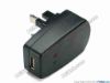 69827 UPH USB USB- AC Power AC, 5V 500mA, EKA-003, UK UPH USB USB- AC Power <span id="ctl00_ContentPlaceHolder1_ItemDesc1_lblItemDescription">&nbsp;
<ul>    
<li>INPUT: AC 100-240V~ 50-60Hz </li>    
<li>OUTPUT: DC 5.0V 500mA ±5% </li></ul>
<p>&nbsp;</p>
<ul>    
<li>Standard: UK </li></ul></span>