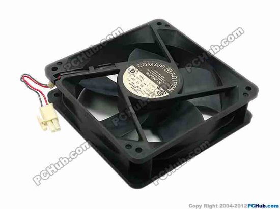 70239 Comair Rotron MC12B3 Server - Square Fan sq120x120x32, w65x2x2, 12V 0.66A 7.9W Comair Rotron MC12B3 Server - Square Fan 