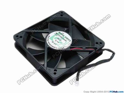 70240 RUILIAN / HENG YANG RDM1225S Server - Square Fan sq120x120x25, w145x2x2, 12V 0.18A RUILIAN / HENG YANG RDM1225S Server - Square Fan 