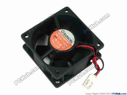 70347 SUNON KD1206PTB2 Server - Square Fan sq60x60x25, w70x2x2, 12V 1.4W SUNON KD1206PTB2 Server - Square Fan 