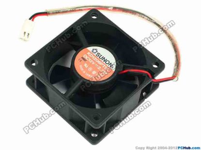 70349 SUNON KD1206PTS1 Server - Square Fan sq60x25, w160x2x2, 12V 2.3W SUNON KD1206PTS1 Server - Square Fan 