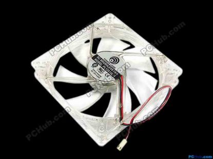 70376 Power Logic PL12S12L-4 Server - Square Fan sq120x120x25, w150x2x2, 12V 0.20A  Power Logic PL12S12L-4 Server - Square Fan 