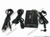 70383 Mcind Power Inverter Universal Laptop Adapter Inverter, 505K, 100W, w/ LCD display Mcind Power Inverter Universal Laptop Adapter <p><strong>Convert DC 12V provided by the automobile or AC 100-240V electricity:</strong></p>
<ul>    
<li>into DC&nbsp;12V to 24V Max. 100W, that power notebook / laptop computers and any electric equipments with power consumption less than DC 100W. </li>    
<li>&nbsp;into USB output for charging Laptops, iPod, iPhones, Cellular Phones, MP3/4 Players, Shavers and many others </li>    
<li>with LCD display indicating the selected DC valtage </li></ul>
<p><br />
</p>
<p><strong>Features:</strong></p>
<ul>    
<li>Material- Case of the adapter is made of aluminum alloy that serve as heatsink </li>    
<li>Automatic short circuit shut-off. </li>    
<li>Automatic Overload protection </li>    
<li>Max. 100W Watts Continuous Power output </li>    
<li>Input: DC 12V or AC 110-240V </li>    
<li>Output: DC 12V, 15, 16, 18, 19, 20, 22 and 24V Max. 100W. (Adjusted by the switch with LED light indication)) </li>    
<li>Output: USB DC 5V 2.0A </li></ul>
<p><strong>&nbsp;</strong></p>
<p><strong>8 different sizes of tips are included:<br />
</strong>External diameter x internal diameter.</p>
<ul>    
<li>3.5x1.7mm </li>    
<li>4.0x1.7mm </li>    
<li>4.8x1.7mm </li>    
<li>5.5x1.7mm </li>    
<li>5.5x2.1mm </li>    
<li>5.5x2.5mm </li>    
<li>6.3x3.0mm </li>    
<li>6.0x1.0mm (pin inside) </li></ul>