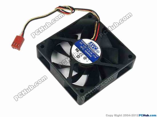 70406 AVC DA07020T12U Server - Square Fan -115, sq70x70x20, w160x3x3, 12V 0.7A AVC DA07020T12U Server - Square Fan 