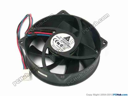 70450 Delta Electronics AFB0912HH Server - Round Fan -4J23, dia95x95x25, w150x3x3, 12V 0.40A Delta Electronics AFB0912HH Server - Round Fan 