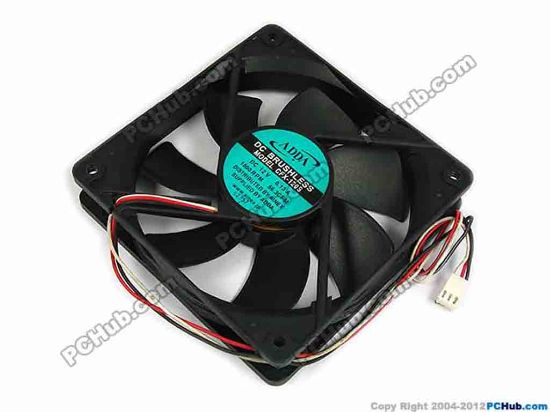 70452 ADDA CFX-120S Server - Square Fan sq120x120x25, w310x3x3, 12V 0.13A ADDA CFX-120S Server - Square Fan 
