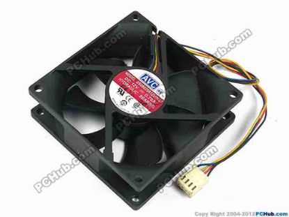 70484 AVC DS08025R12UP037 Server - Square Fan sq80x80x25, w220x4x4, 12V 0.70A AVC DS08025R12UP037 Server - Square Fan 