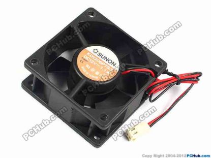 70504 SUNON KD1206PTS3 Server - Square Fan sq60x60x25, w230x2x2, 12V 1.1W SUNON KD1206PTS3 Server - Square Fan 