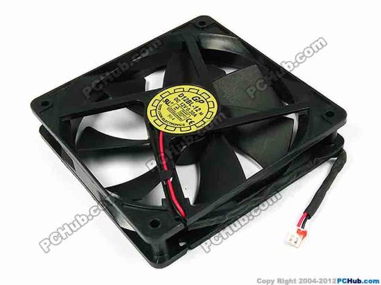 70595 Y.L FAN / Yate Loon D12BL-12 Server - Square Fan sq120x120x25, w120x2x2, 12V 0.30A Y.L FAN / Yate Loon D12BL-12 Server - Square Fan 