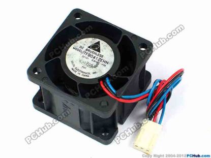 70616 Delta Electronics TFB0412EHN Server - Square Fan -F00, sq40x40x28, w160x3x3, 12V 0.81A Delta Electronics TFB0412EHN Server - Square Fan 