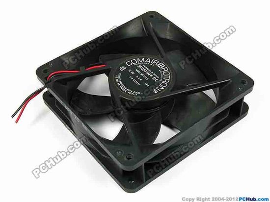 70634 Comair Rotron MC12E6 Server - Square Fan sq120x120x32, w50x2, 12V 0.18A 2.2W Comair Rotron MC12E6 Server - Square Fan 