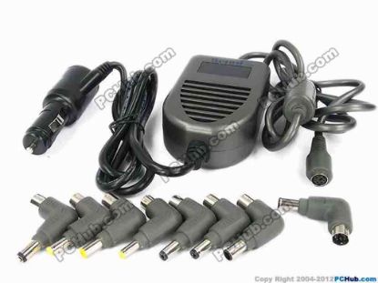 70654 Mcind Power Inverter Universal Laptop Adapter Inverter, 505F, 15-24V, with LCD display Mcind Power Inverter Universal Laptop Adapter <span id="ctl00_ContentPlaceHolder1_ItemDesc1_lblItemDescription"><strong>Universal DC 12V to DC 15V - 24V&nbsp;that power most of the laptop computers.</strong>
<p><strong></strong></p>
<p><strong>Features:</strong></p>
<ul>
    <li>Material- Case of the adapter is made of heavy duty ABS Plastic </li>
    <li>Input: DC12V </li>
    <li>Output: Automatically switching voltage between 15V to 24V. Max.90W or 6A </li>
</ul>
<p>&nbsp;</p>
<p><strong>8 different sizes of adapter tips are included</strong></p>
<ul>
    <li><strong>Tip A: 18.2-19.5V 4.74A</strong> </li>
</ul>
<p>HP / Compaq 18.5V 2.7A-3.8A </p>
<p>Asus 19V 2.64A </p>
<ul>
    <li><strong>Tip B: 14.2-15.5V up to 6A</strong> </li>
</ul>
<p>Toshiba 15V 2 - 6A </p>
<ul>
    <li><strong>Tip C: 18.2V-19.5V 4.74A</strong> </li>
</ul>
<p>Acer 19V up to 4.74A </p>
<ul>
    <li><strong>Tip D: 18.2V-19.5V 3.16A to 4.74A</strong> </li>
</ul>
<p>Hp / Compaq, IBM, Dell, Toshiba, Gateway, Fujitsu </p>
<ul>
    <li><strong>Tip E: 15.2V-16.5V 5.0A</strong> </li>
</ul>
<p>IBM 16V 3.36 to 4.5A </p>
<ul>
    <li><strong>Tip F: 18.2V-19.5V 4.74A</strong> </li>
</ul>
<p>Samsung 19V 3.16-4.74A </p>
<ul>
    <li><strong>Tip G: 15.2V-16.5V 5.0A</strong> </li>
</ul>
<p>Sony 16V 3.75-5A </p>
<p>Fujitsu 16V 3.36-5A </p>
<ul>
    <li><strong>Tip H: 18.7V-20V 4.5A</strong> </li>
</ul>
<p>Sony 19.5V 2.5-4.1A </p>
</span>