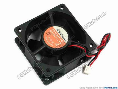 70763 SUNON KD1206PTB3 Server - Square Fan sq60x60x25, w145x2x2, 12V 1.1W SUNON KD1206PTB3 Server - Square Fan 