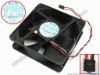 70920 JMC / DaTech 1238-12HBTA-4 Server - Square Fan DP/N:5W190, sq120x120x38, w225x3x3, 12V 0.90A JMC / DaTech 1238-12HBTA-4 Server - Square Fan 