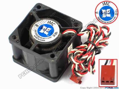 71049 JMC / DaTech 4028-12HB Server - Square Fan HA, sq40x40x28, w550x3x3, 12V 0.25A JMC / DaTech 4028-12HB Server - Square Fan 