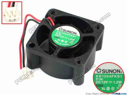 71143 SUNON KD1204PKS1 Server - Square Fan sq40x40x20, w60x2x2, 12V 1.2W SUNON KD1204PKS1 Server - Square Fan 