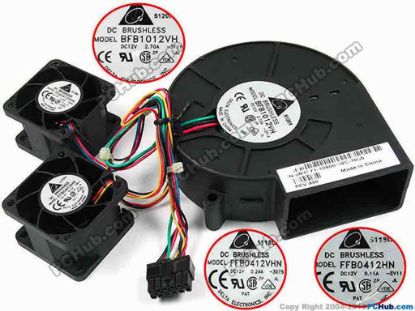71154 Delta Electronics BFB1012VH Server - Blower Fan sq97x94x33, 12V 2.70A, With 3 Fan For 12-Pin Delta Electronics BFB1012VH Server - Blower Fan <p>Delta&nbsp; ELECTRONICS:</p>
<p>&nbsp;&nbsp;&nbsp;&nbsp;&nbsp;&nbsp;&nbsp;&nbsp;&nbsp;&nbsp; &nbsp;FFB0412HN, -SV11,&nbsp;Fan Size:40x40x28mm,</p>
<p>&nbsp;&nbsp;&nbsp;&nbsp;&nbsp;&nbsp;&nbsp;&nbsp;&nbsp;&nbsp; Voltage:DC 12V, Ampere:0.11A</p>
<p>&nbsp;&nbsp;&nbsp;&nbsp;&nbsp;&nbsp;&nbsp;&nbsp;&nbsp;&nbsp;&nbsp;&nbsp;FFB0412VHN, -3D75, Fan Size:40x40x28mm,</p>
<p>&nbsp;&nbsp;&nbsp;&nbsp;&nbsp;&nbsp;&nbsp;&nbsp;&nbsp;&nbsp;&nbsp;&nbsp;Voltage:DC 12V, Ampere:0.24A</p>
<p>&nbsp;&nbsp;&nbsp;&nbsp;&nbsp;&nbsp;&nbsp;&nbsp;&nbsp;&nbsp;&nbsp; DP/N:0R1371, R1371</p>