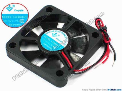 71259 Xinyujie DC- Bearing OEM- Square Fan XJ05B4007H, w120x2, 0.21A Xinyujie DC- Bearing OEM- Square Fan 