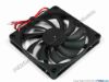 71478 Xinyujie DC- Bearing OEM- Square Fan XJ05B8010H, w250x2, 0.30A Xinyujie DC- Bearing OEM- Square Fan 
