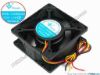 71593 Xinyujie DC- Bearing OEM- Square Fan XJ24B8032M, w260x3, 0.24A Xinyujie DC- Bearing OEM- Square Fan 