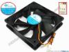 71828 Xinyujie DC- Bearing OEM- Square Fan XJ12B12025H3, w175x3x3, 0.38A Xinyujie DC- Bearing OEM- Square Fan 