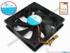 71829 Xinyujie DC- Bearing OEM- Square Fan XJ12B12025M3, w175x3x3, 0.27A Xinyujie DC- Bearing OEM- Square Fan 