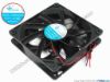 71915 Xinyujie DC- Bearing OEM- Square Fan XJ48B12028M, w225x2, 0.08A Xinyujie DC- Bearing OEM- Square Fan 