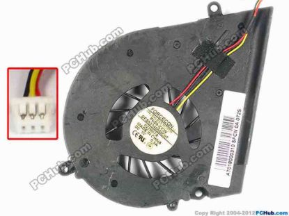 72739 Forcecon DFS531405MC0T Cooling Fan  F6S9-CCW, W15X3X3, 5V 0.50A, Bare Fan Forcecon DFS531405MC0T Cooling Fan  