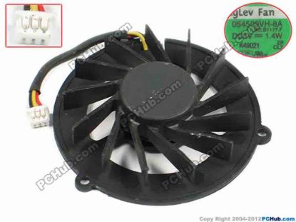 72778 SUNON 054509VH-8A Cooling Fan  11.MS.B1177.F, dia48.5x11, w40x3x3, 5V 1.4W, Bare SUNON 054509VH-8A Cooling Fan  