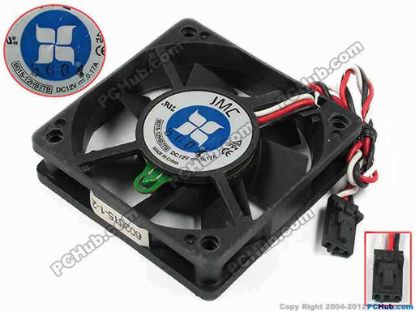 72848 JMC / DaTech 6015-12HB Server - Square Fan TB, sq60x60x15, w140x3x3, 12V 0.17A JMC / DaTech 6015-12HB Server - Square Fan 