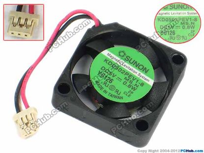 73830 Apple iBook G3 M6497 500/12.1" Cooling Fan  MS.N, sq25x25x7, w35x2x3, 5V 0.8W, Bare Fan Apple iBook G3 M6497 500/12.1" Cooling Fan  