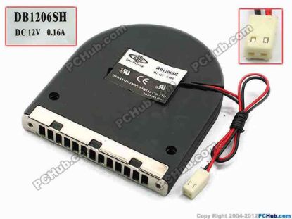74557 TOP MOTOR DB1206SH Server - Blower Fan bw86x75x11, w170x2x2, 12V 0.16A TOP MOTOR DB1206SH Server - Blower Fan 