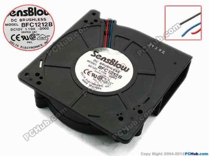 74619 Delta Electronics BFC1212B Server - Blower Fan -S002, bw120x120x32, w70x3, 12V 1.10A Delta Electronics BFC1212B Server - Blower Fan 