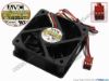 74862 AVC F6020B12HY Server - Square Fan sq60x60x20, w300x3x3, 12V 0.32A AVC F6020B12HY Server - Square Fan 